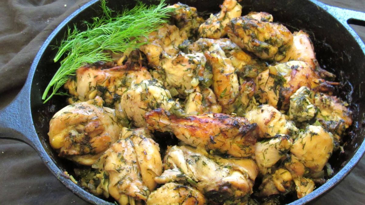 baked dill chicken