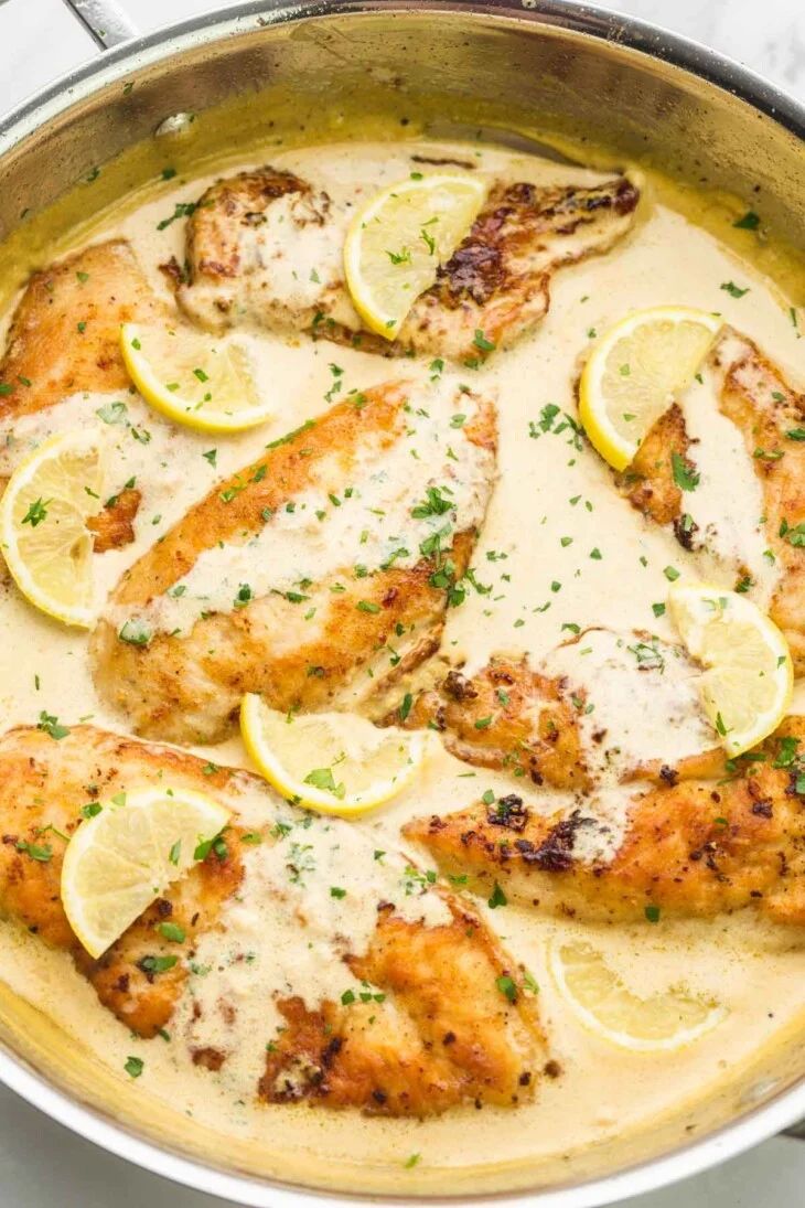 creamy lemon chicken