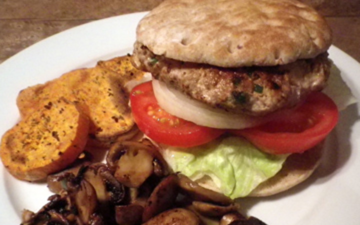 jalapeno turkey burger