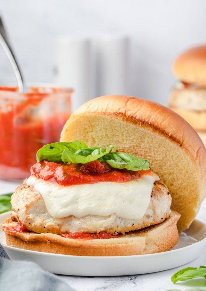 chicken parmesan burgers