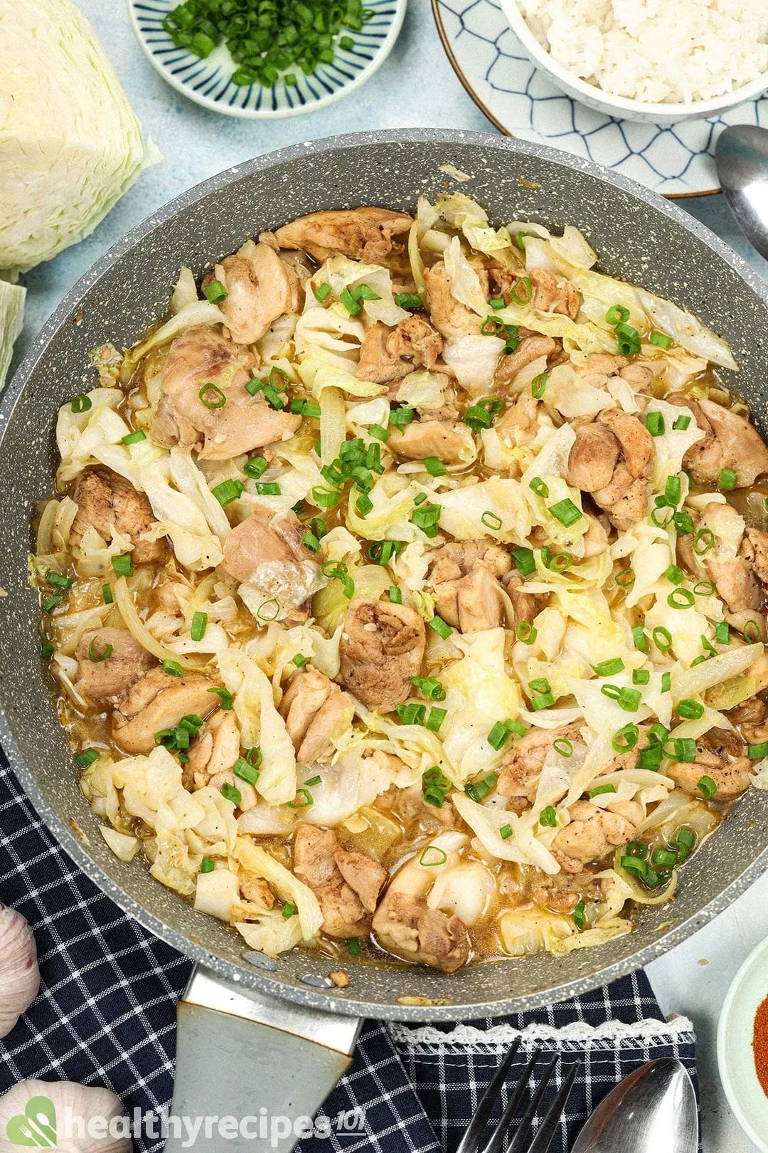 chicken and cabbage