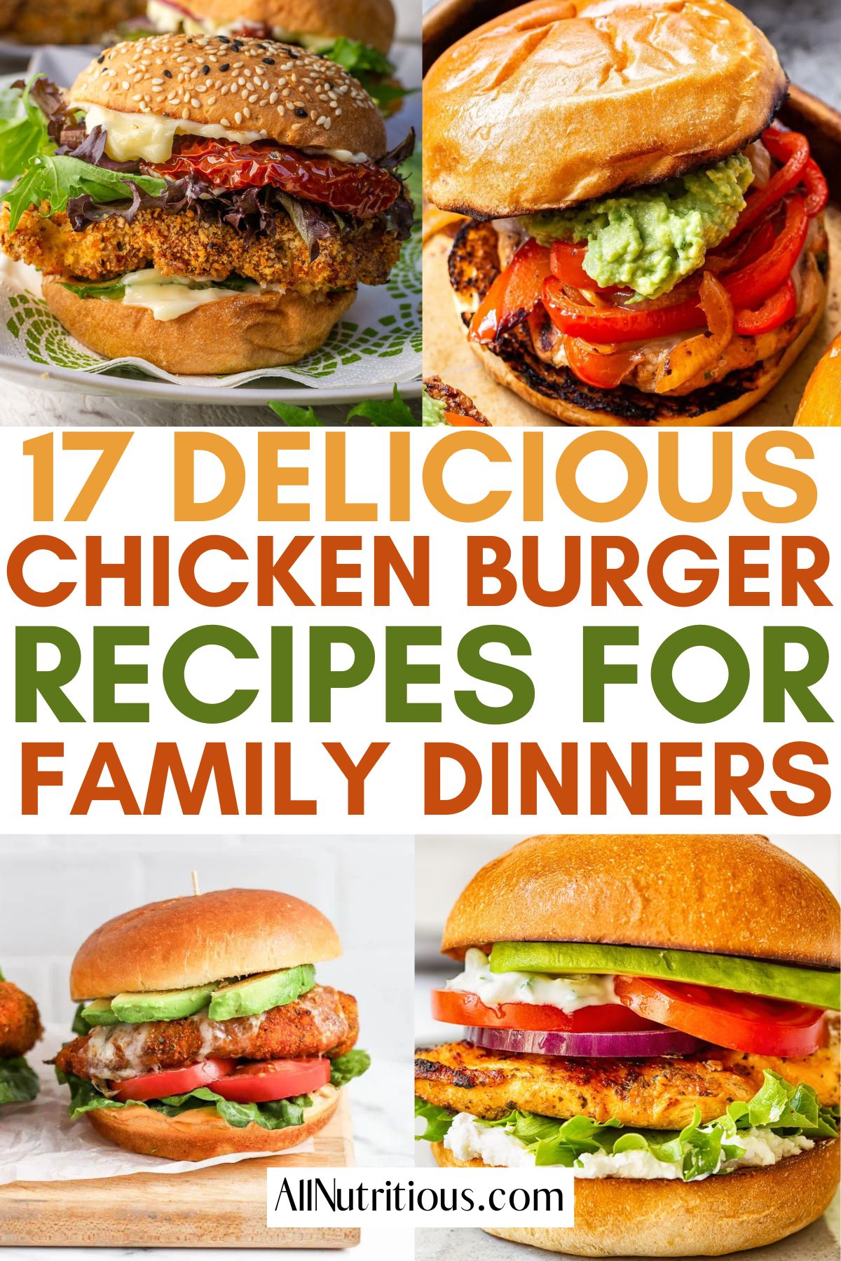 chicken burger recipes