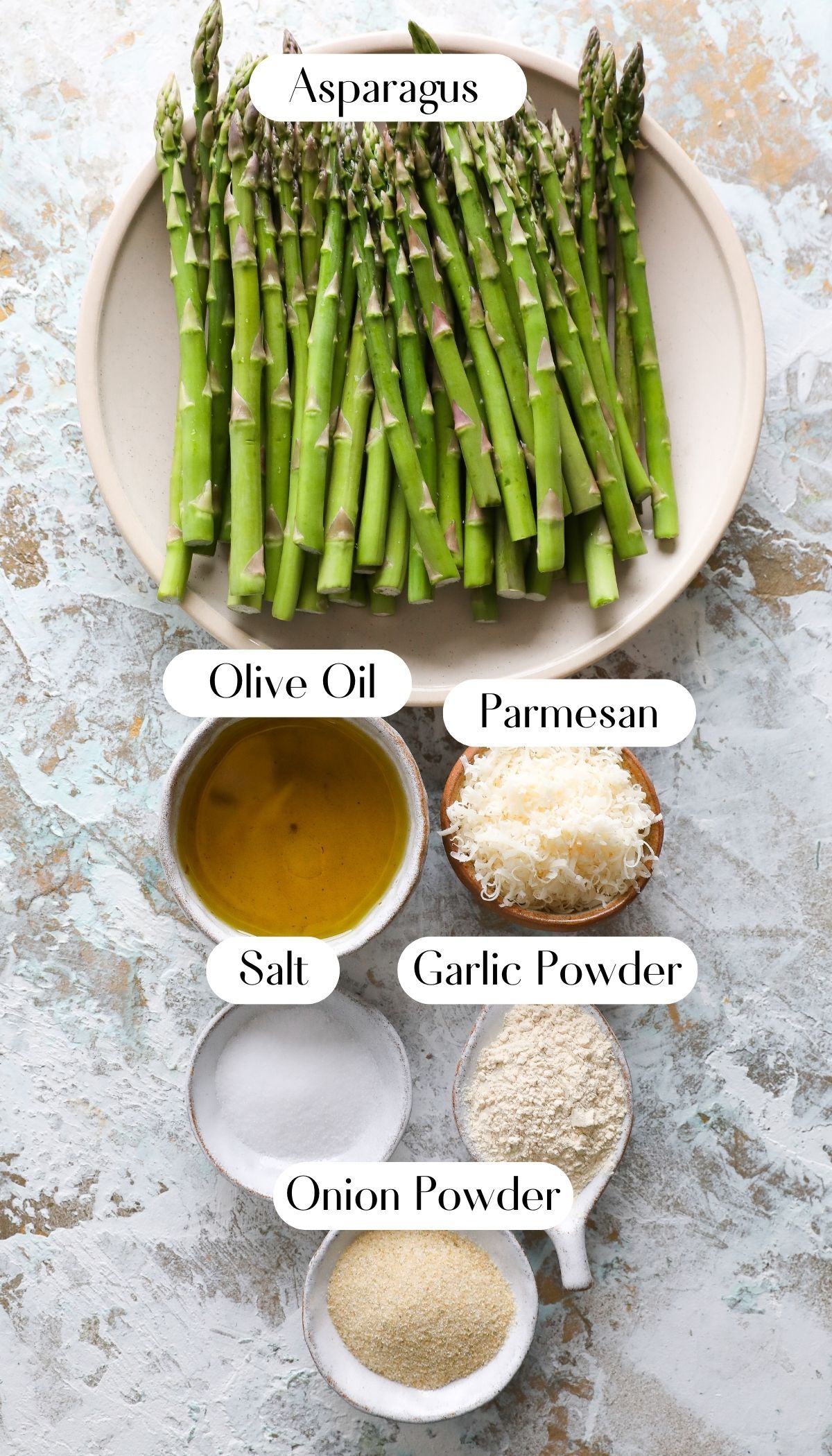 ingredients for air fryer asparagus