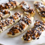 frozen banana snacks