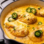 One Pan Cheesy Jalapeno Chicken