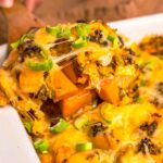 buffalo chicken sweet potato casserole