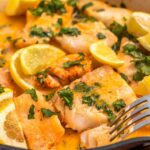 buttered cod