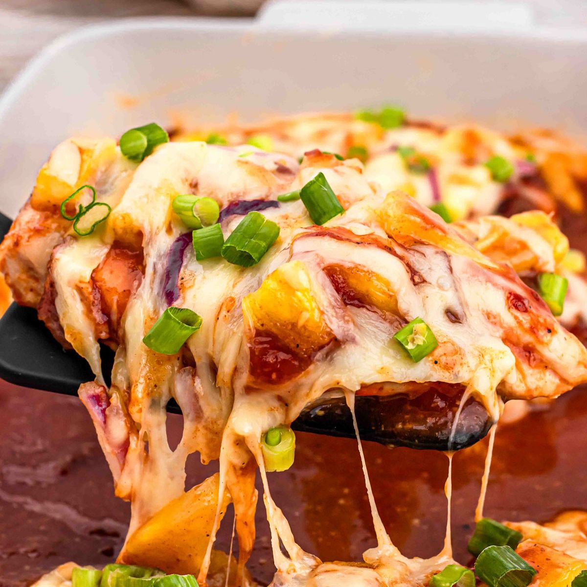 Pineapple BBQ Chicken with Bacon