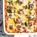 meatball pasta casserole