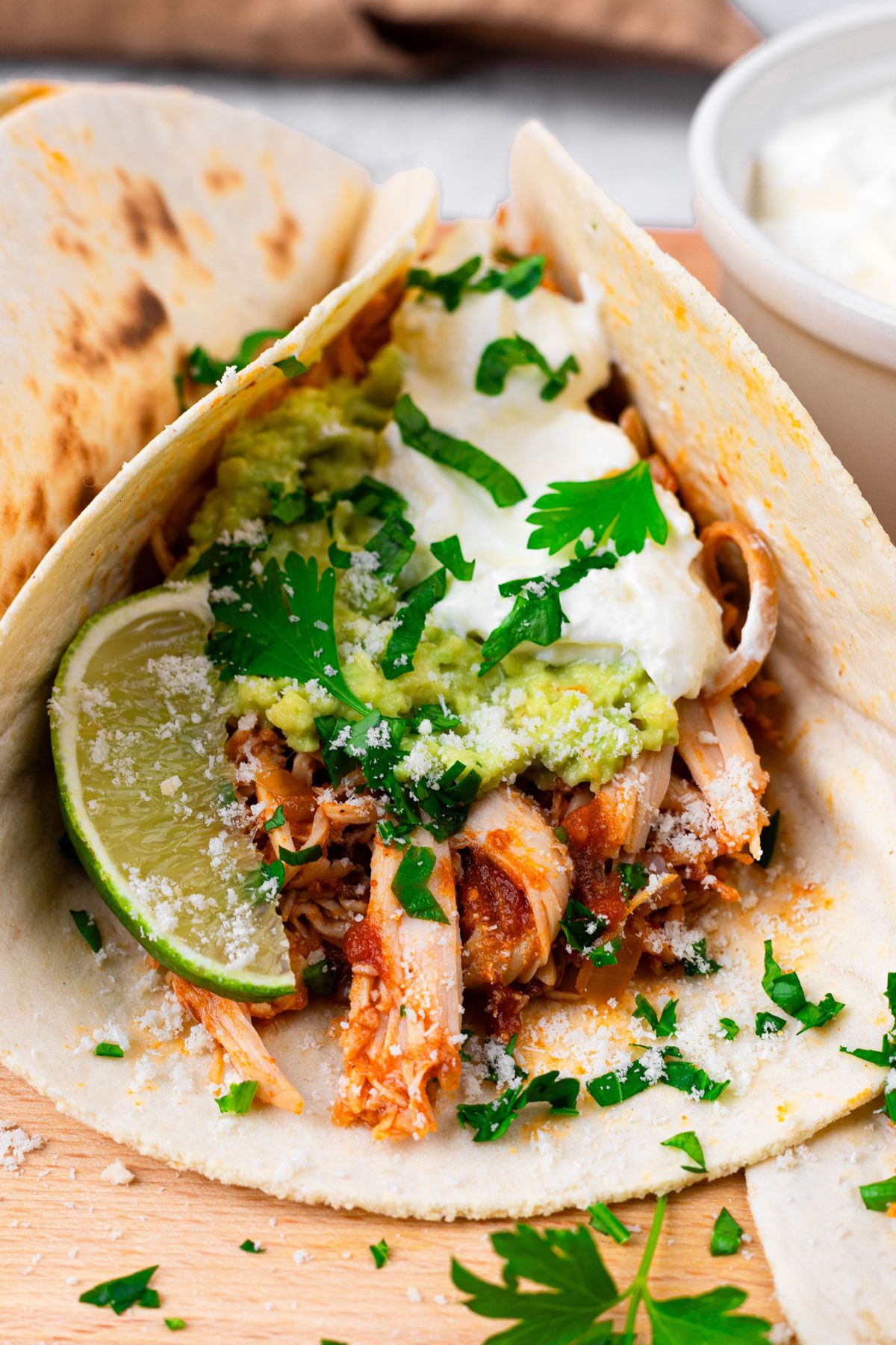 Nutritious Crockpot Chicken Tacos