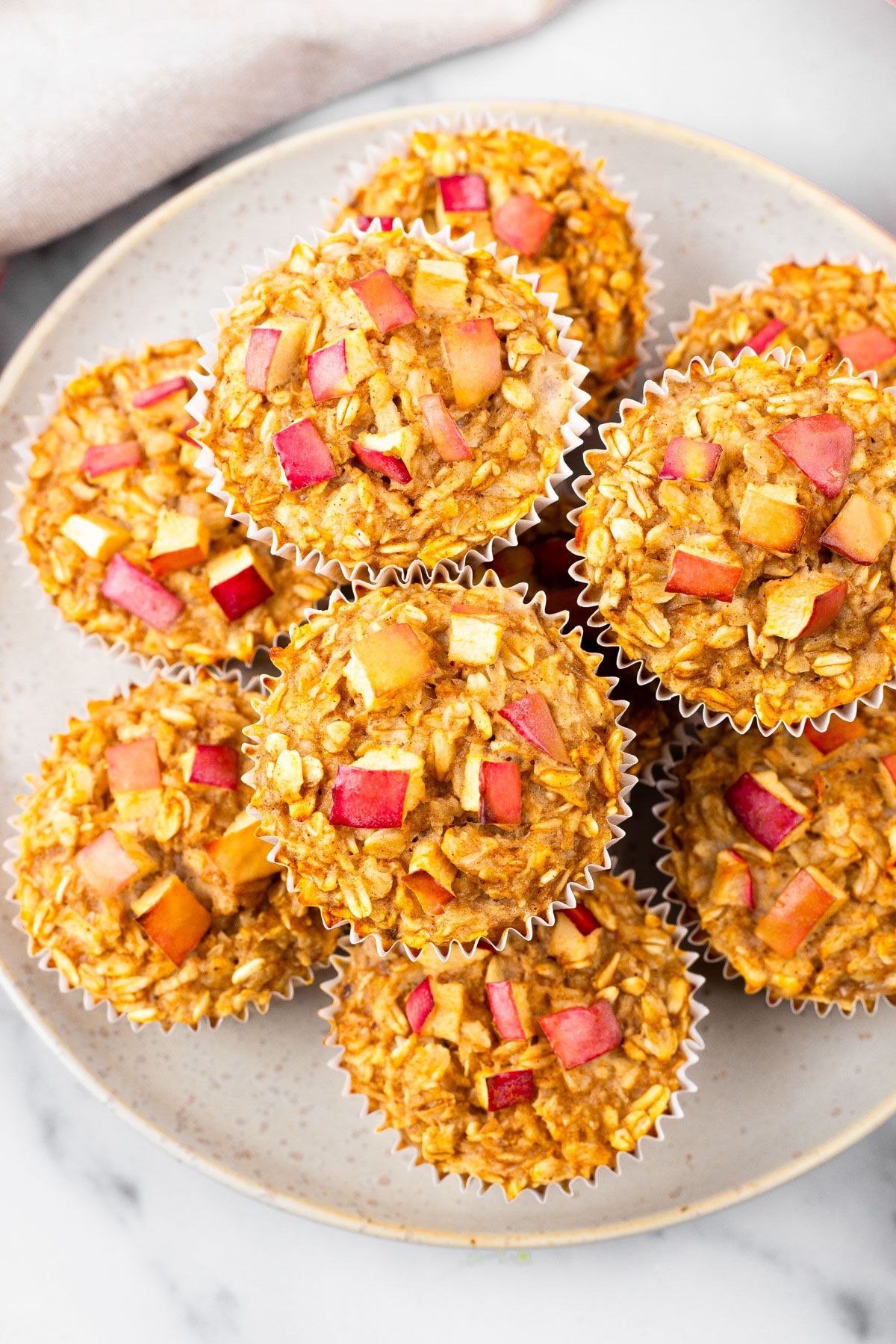 Nutritious Apple Cinnamon Protein Muffins