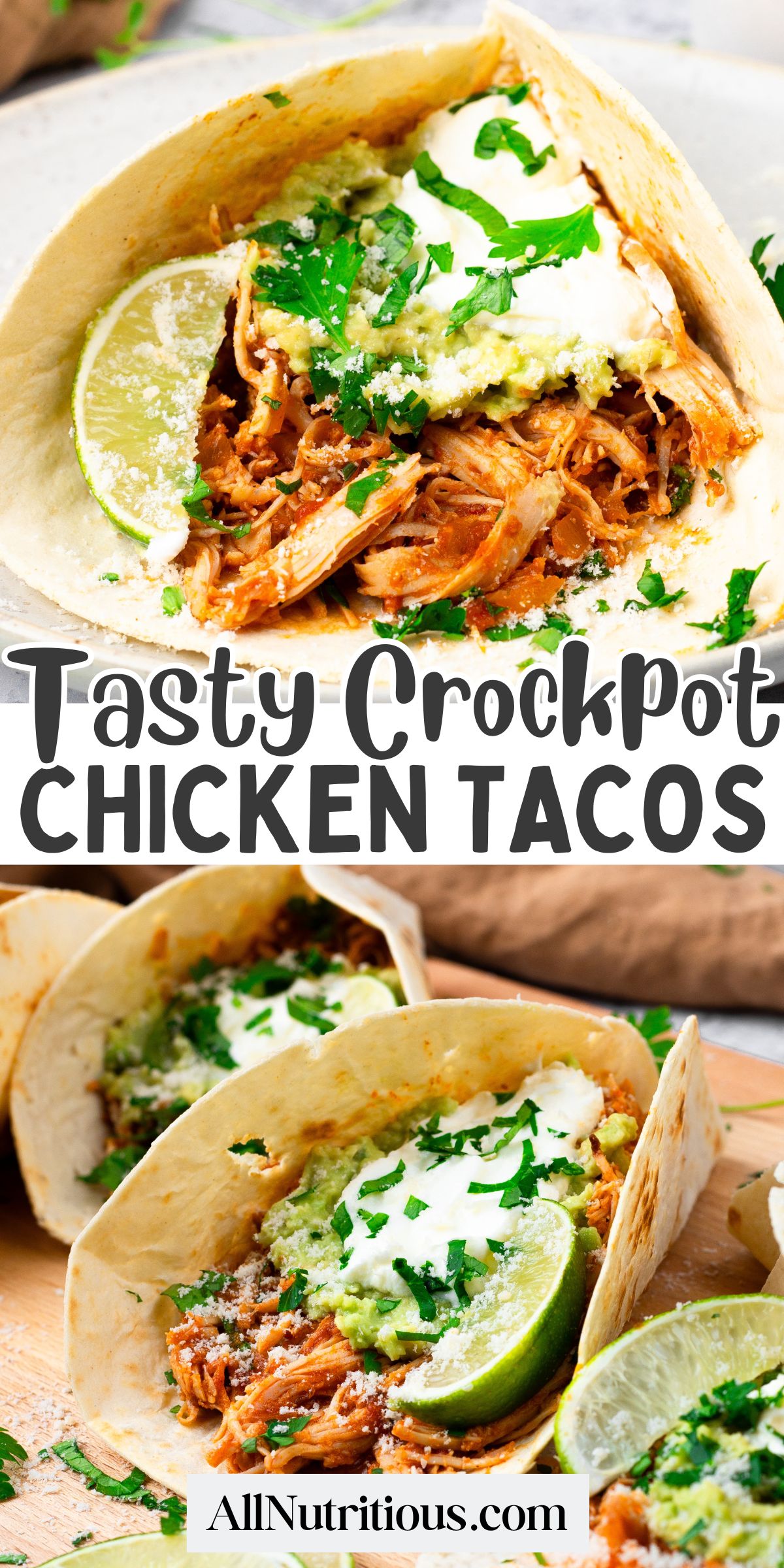 crockpot chicken tacos