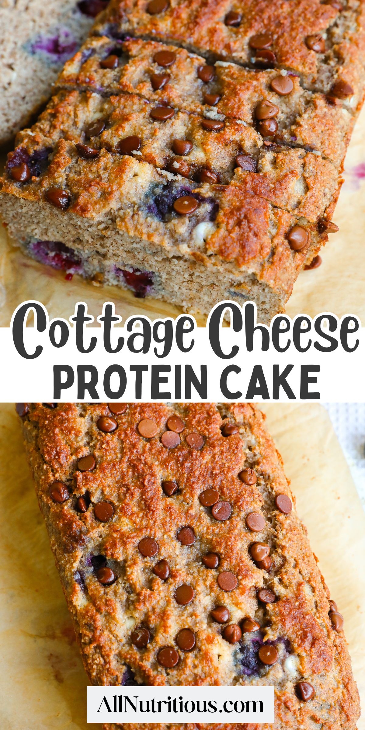 Cottage Cheese Protein Cake