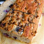 Cottage Cheese Protein Cake with Blueberries