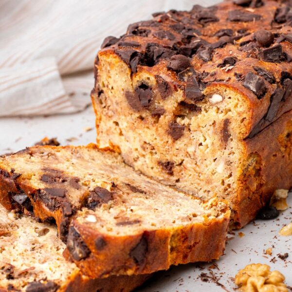 Flourless Banana Bread featured
