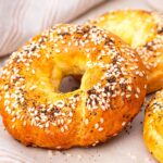 High Protein Bagels with Cottage Cheese featured