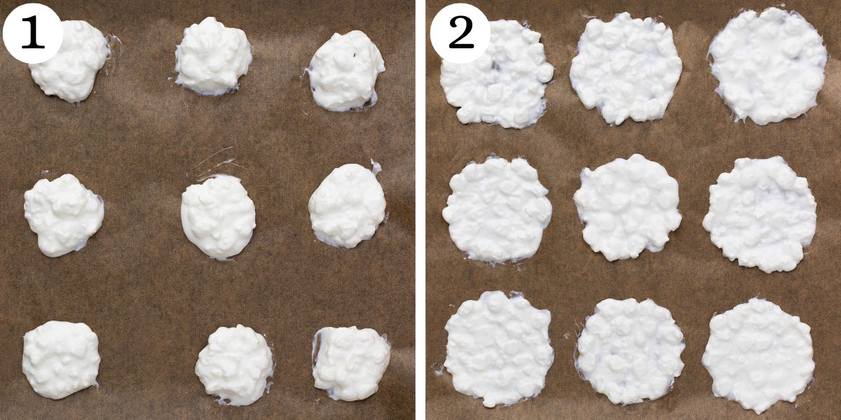 Cottage Cheese Chips Instructions 1-2