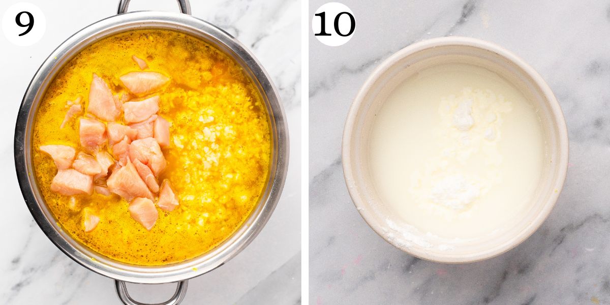 Healthy Turmeric Chicken Soup Instructions 9-10