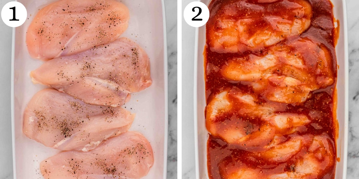 Yummy Pineapple BBQ Chicken with Bacon