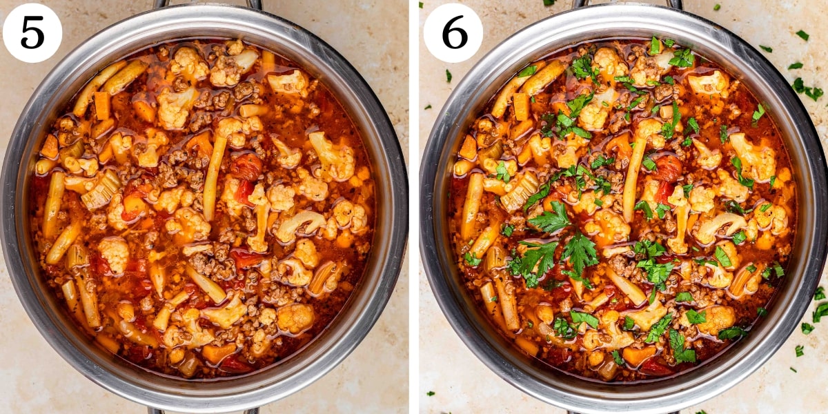 Yummy Hamburger Soup