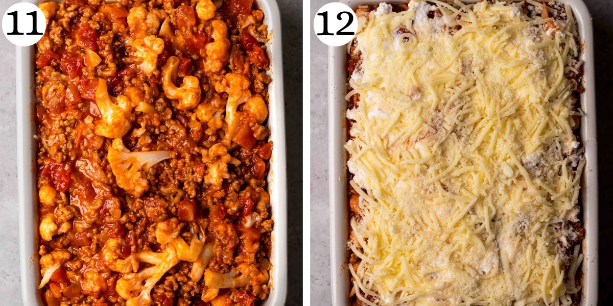 Savory Cauliflower Ziti