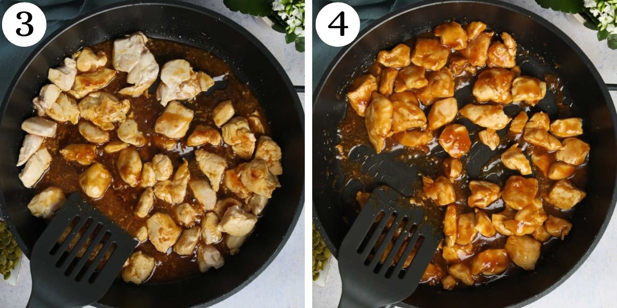 Easy Teriyaki Chicken Lettuce Wraps