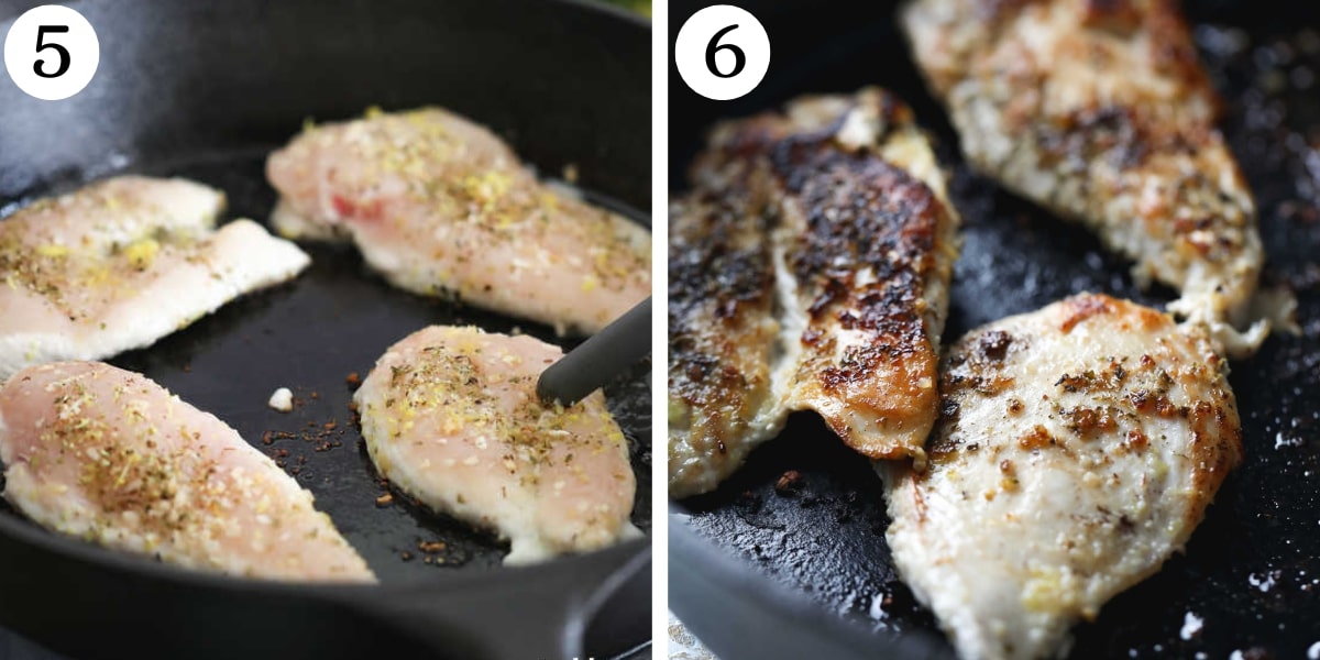 Savory Cast Iron Skillet Chicken Breast