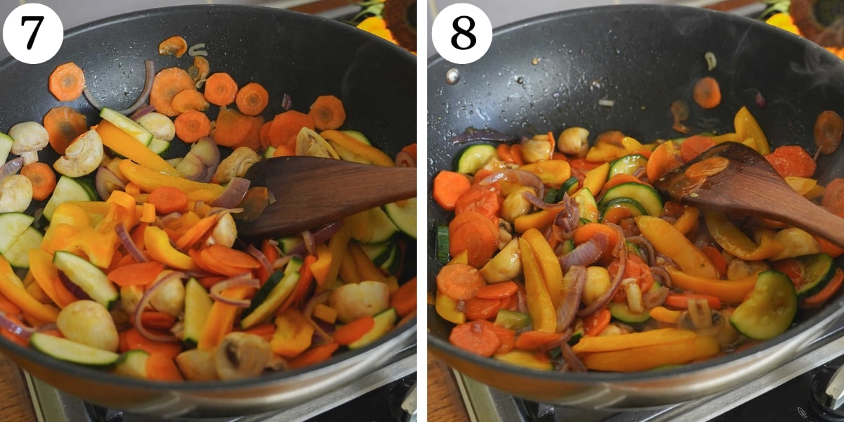 Quick Salmon Stir Fry