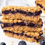 blueberry oat bars