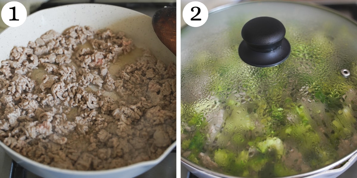 Delectable Ground Pork Stir Fry