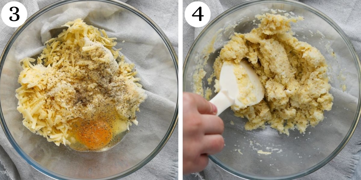 Healthy Cheesy Cauliflower Bites