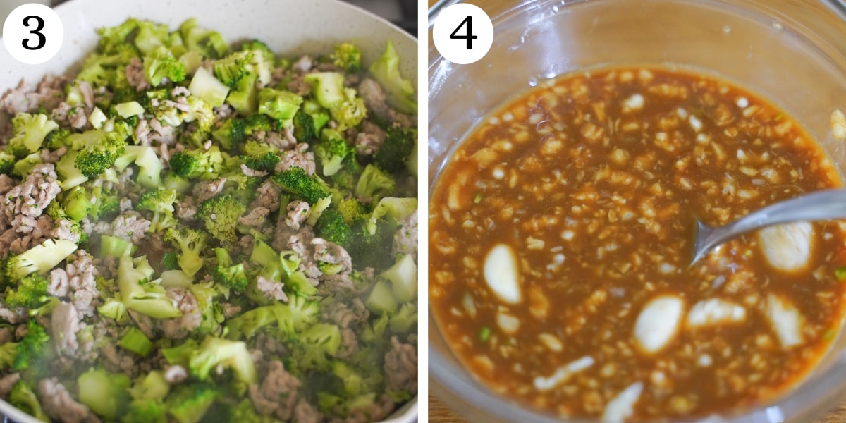 Quick Ground Pork Stir Fry