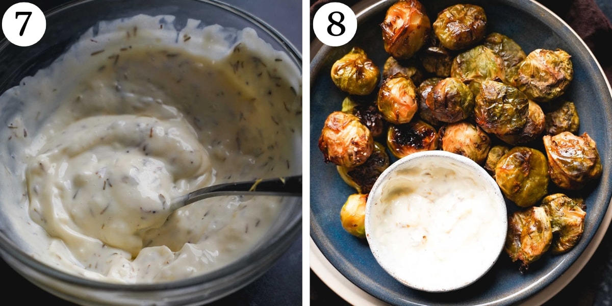 Quick Smashed Brussels Sprouts