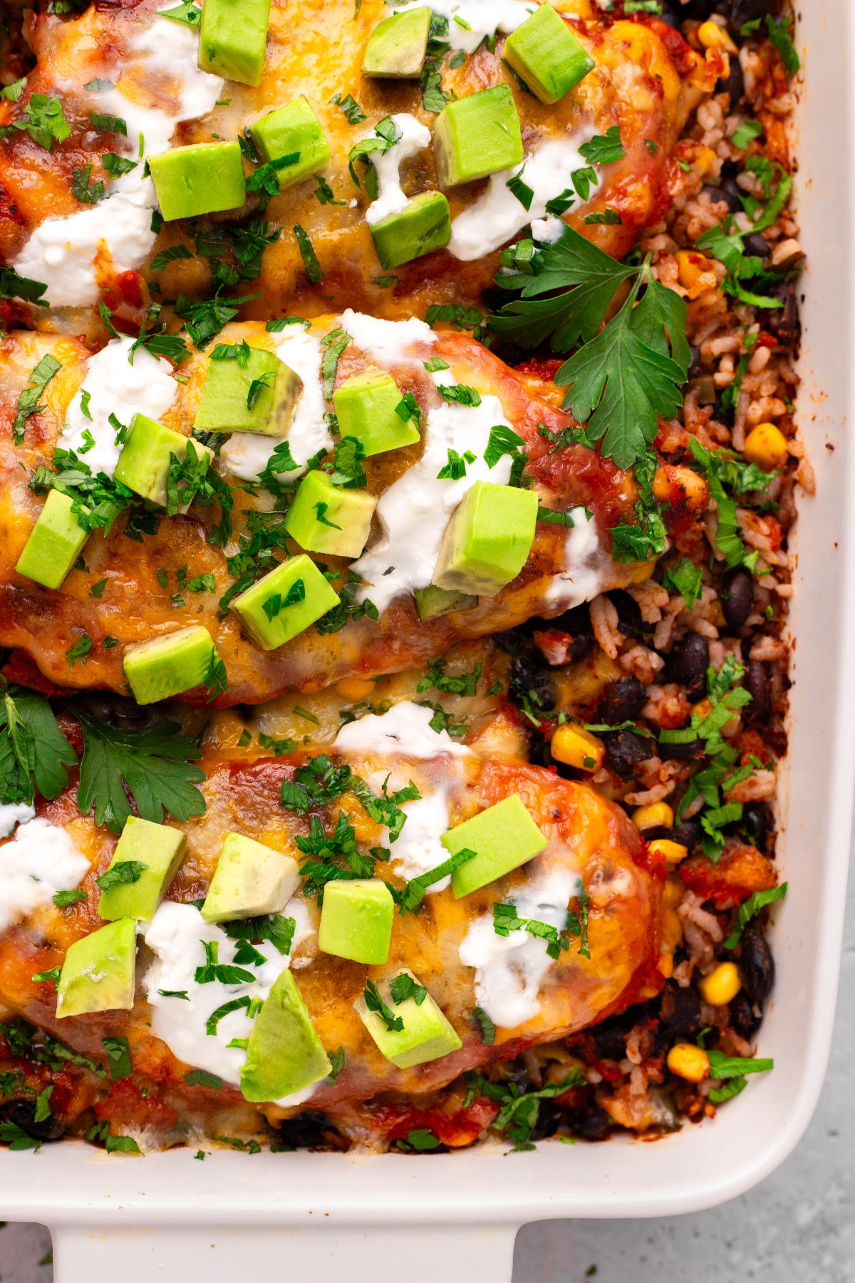 Tasty Baked Salsa Chicken