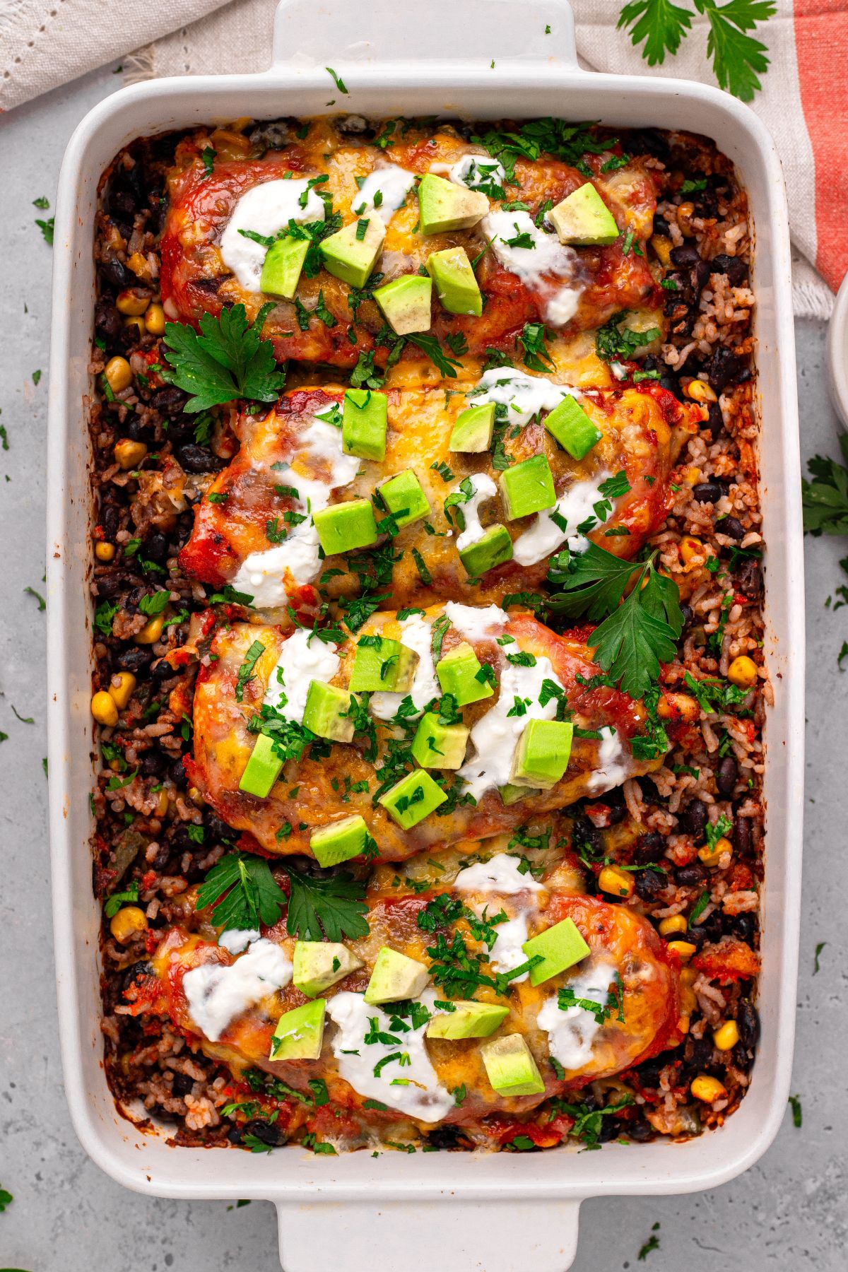 Delicious Baked Salsa Chicken