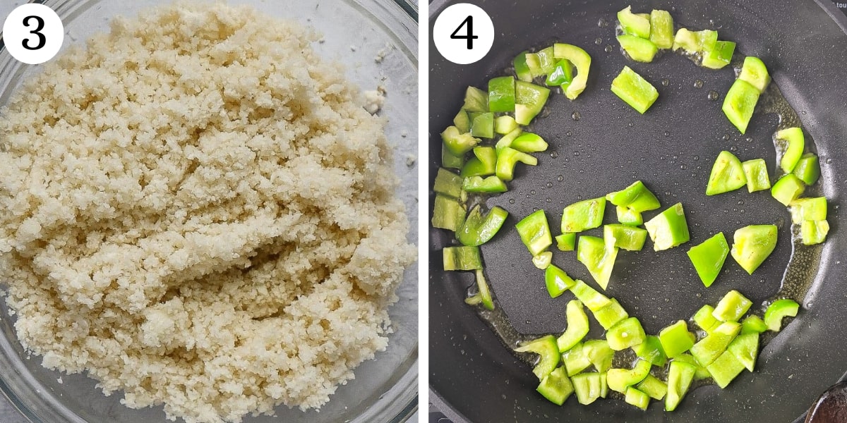 Healthy Mexican Meal Prep Bowls with Cauliflower Rice