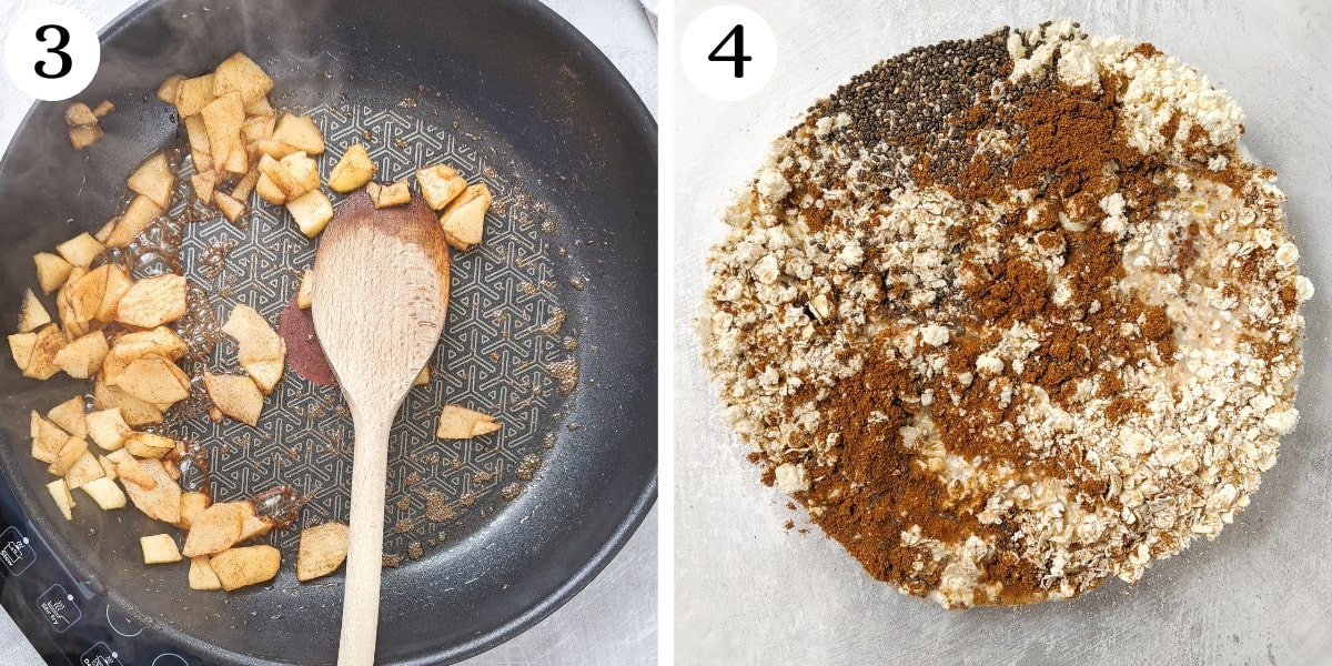 Scrumptious Apple Cinnamon Protein Overnight Oats