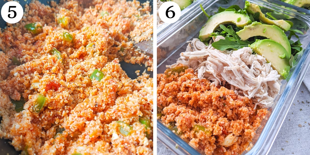 Delicious Mexican Meal Prep Bowls with Cauliflower Rice