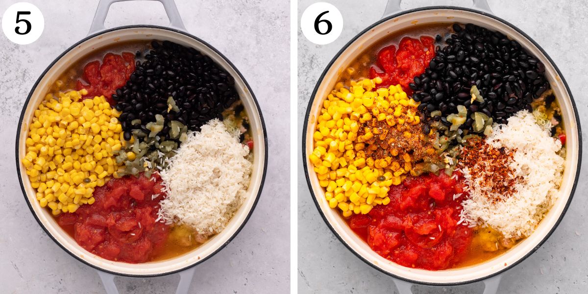 Nutritious Burrito Bowl in a Skillet