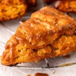 High Protein Pumpkin Scones with Cottage Cheese