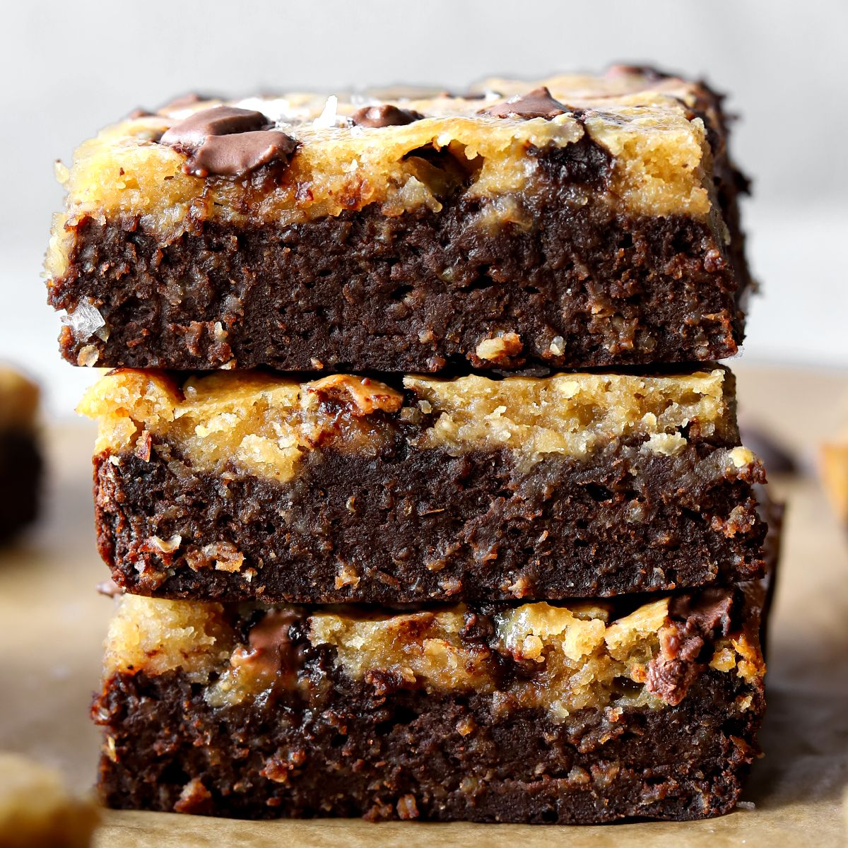 Greek Yogurt Blondie Brownies
