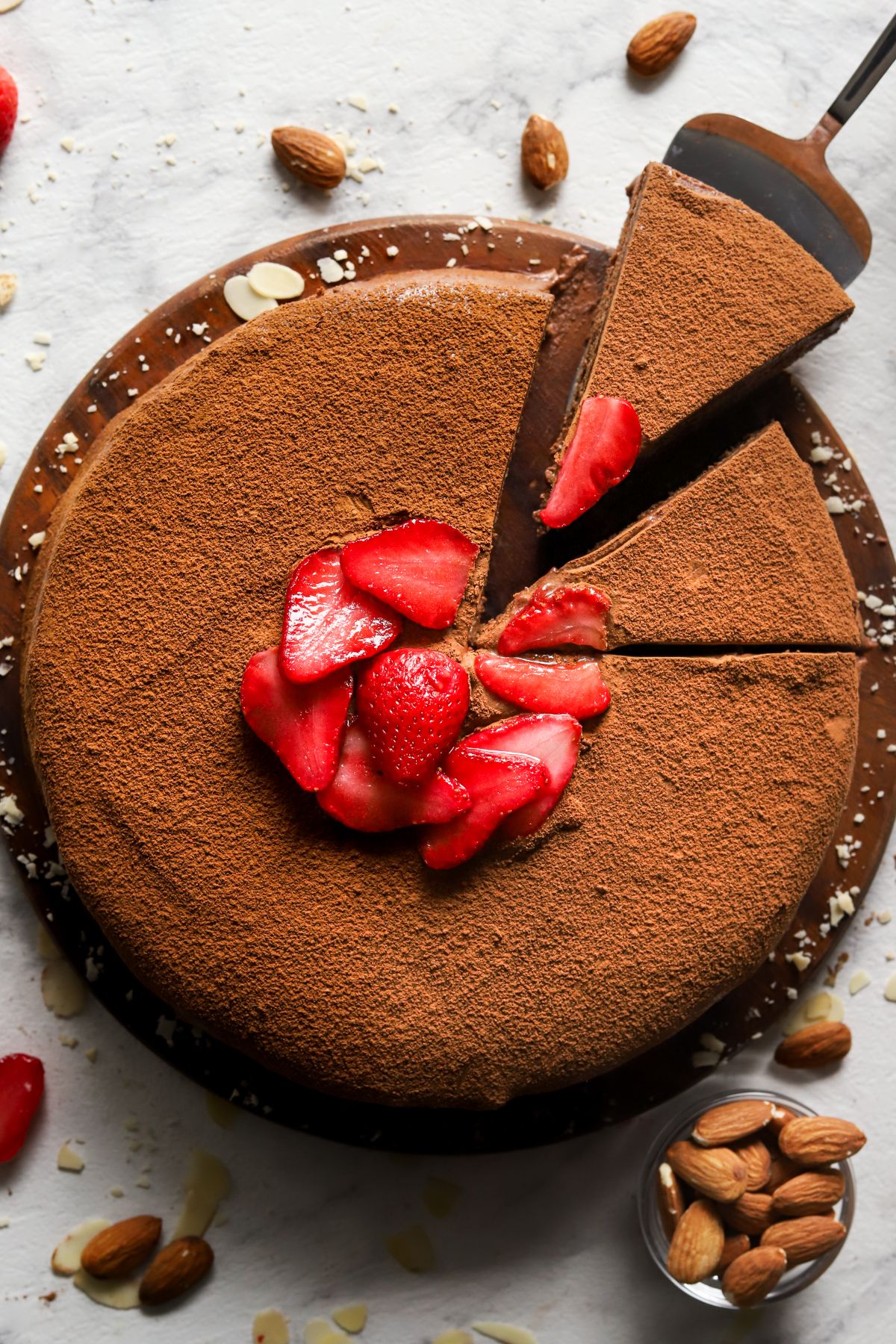 Death by Chocolate Protein Cake