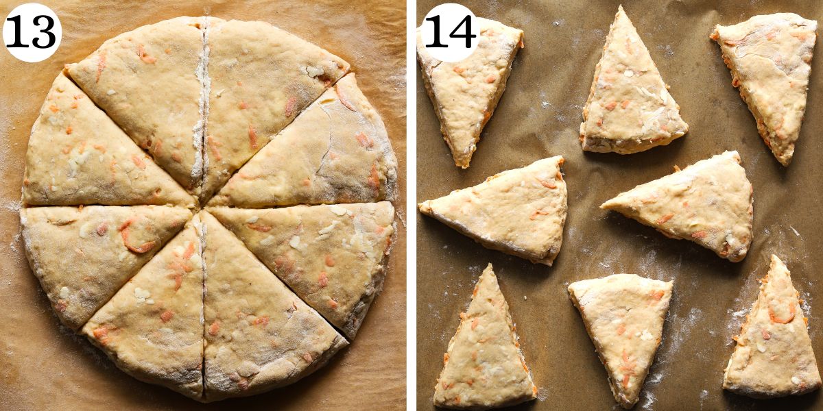 Delicious Carrot Cake Protein Scones with Greek Yogurt