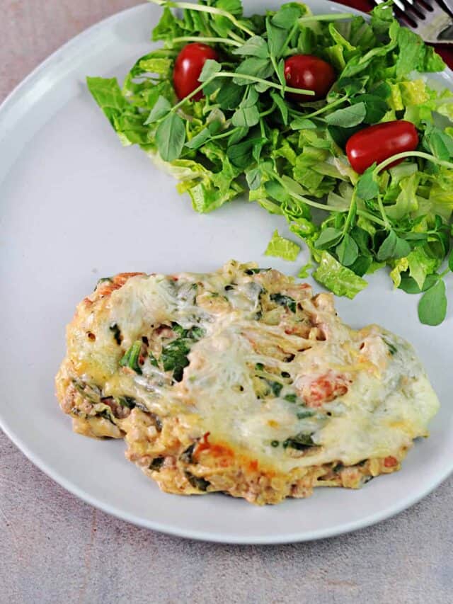 16. Spaghetti Squash Casserole with Turkey