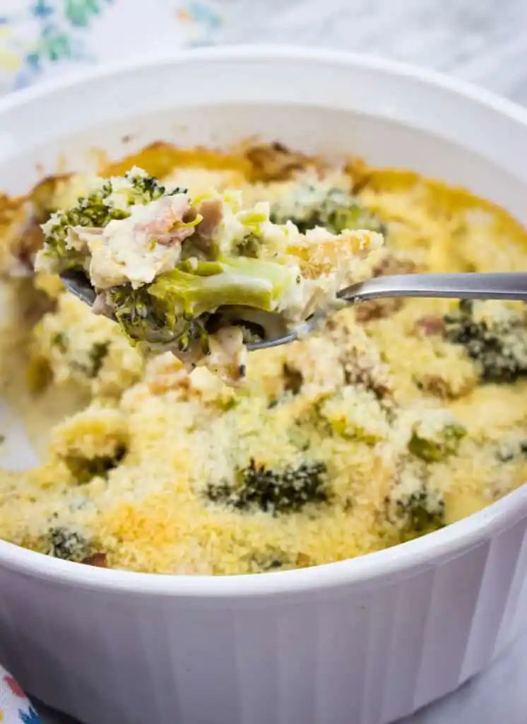 17. Broccoli Casserole with Turkey