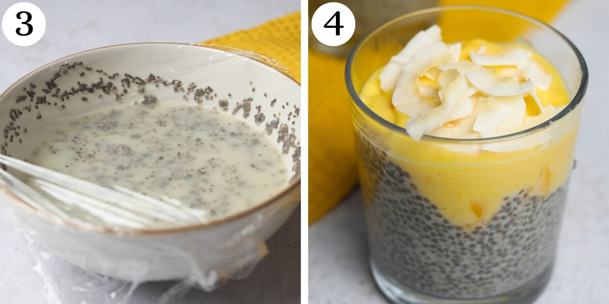 Delightful Mango Chia Pudding