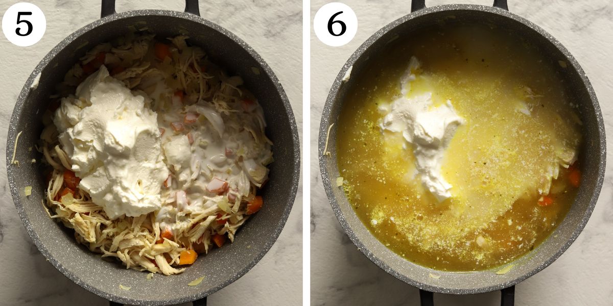 Easy Chicken Pasta Soup