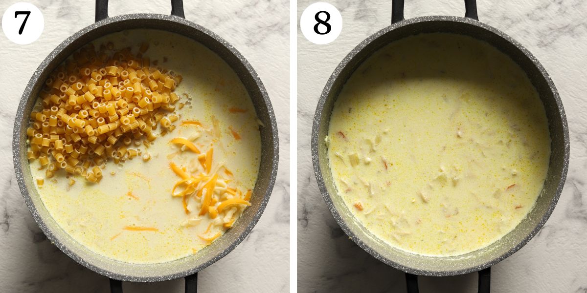 Healthy Chicken Pasta Soup