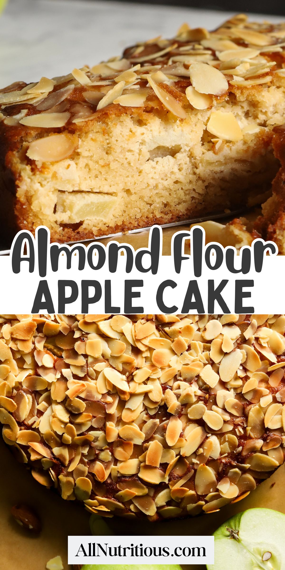 Almond Flour Apple Cake