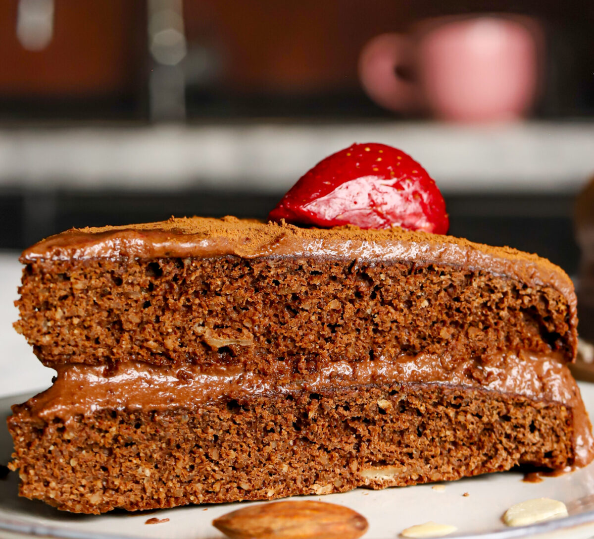 high protein chocolate cake